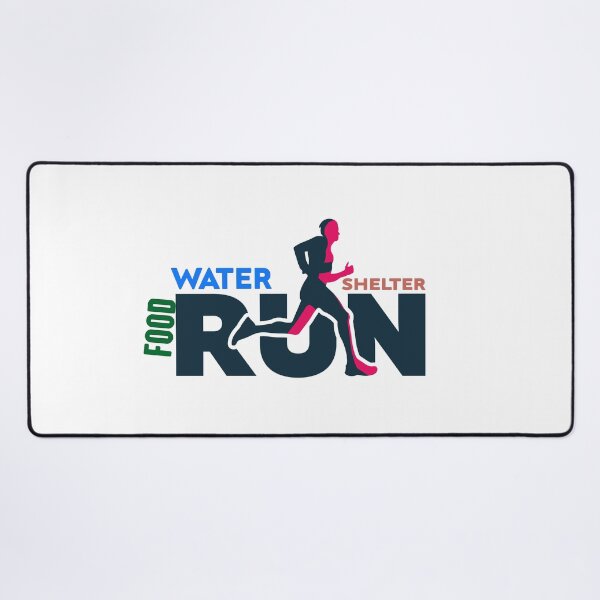 Item preview, food water shelter run men style designed and sold by RIDA LOUCHACHHA.