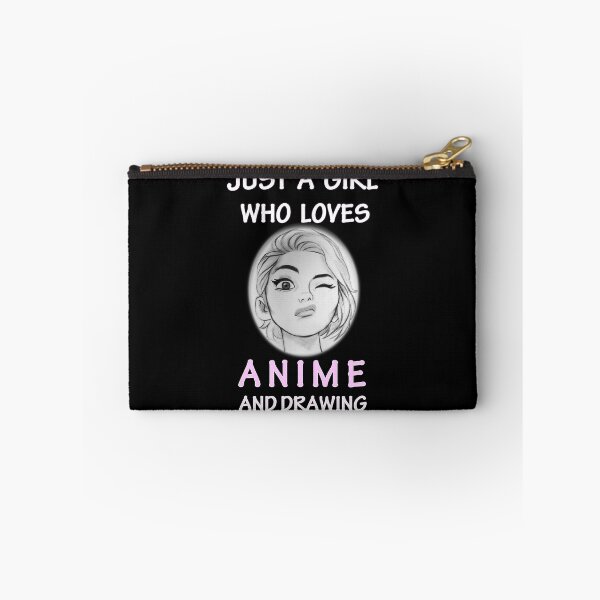 Item preview, Just A Girl Who Loves Anime and Drawing Japanese Cute Art designed and sold by smailjr.