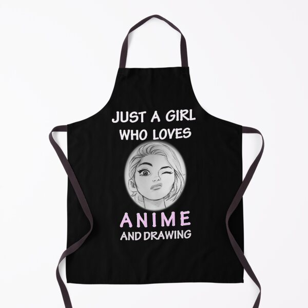 Item preview, Just A Girl Who Loves Anime and Drawing Japanese Cute Art designed and sold by smailjr.