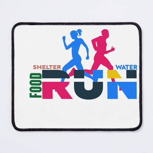 Item preview, food water shelter run new women and men style life designed and sold by RIDA LOUCHACHHA.