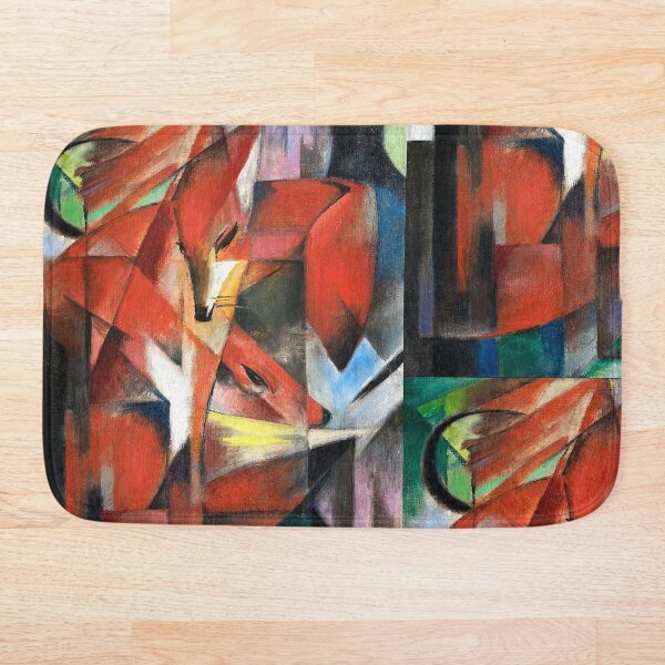 Item preview, The Foxes Famous Painting By Franz Mark designed and sold by AzRedB.