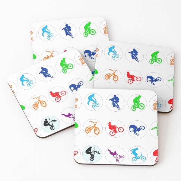 Item preview, Multicolored BMX Rider  designed and sold by HarrioBend.