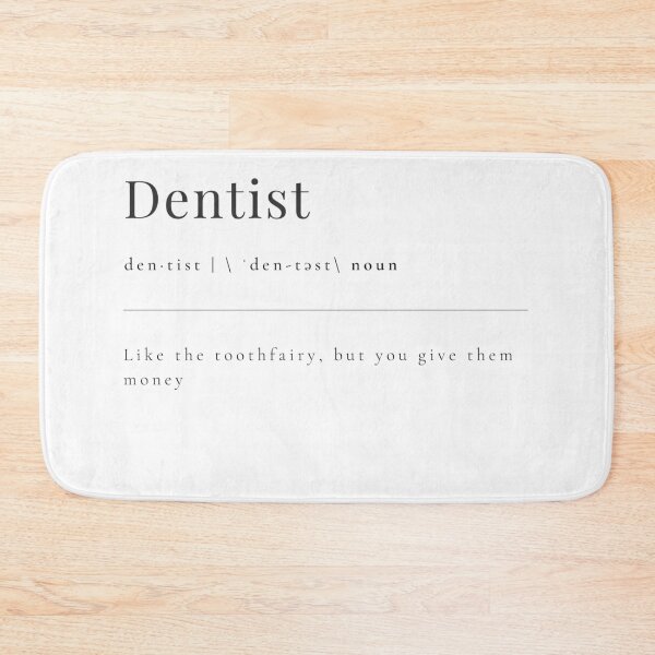 Item preview, Dentist - like the TOOTHFAIRY, but you give them money designed and sold by rgsblo.