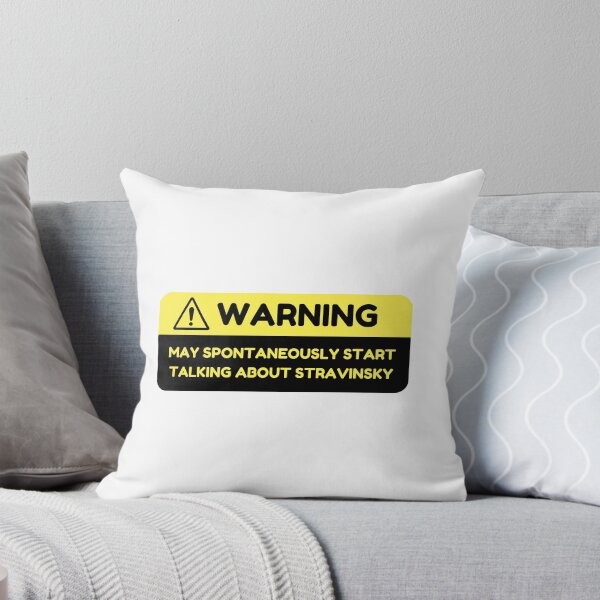 Item preview, Warning: May Spontaneously Start Talking about Stravinsky designed and sold by choceclairs.