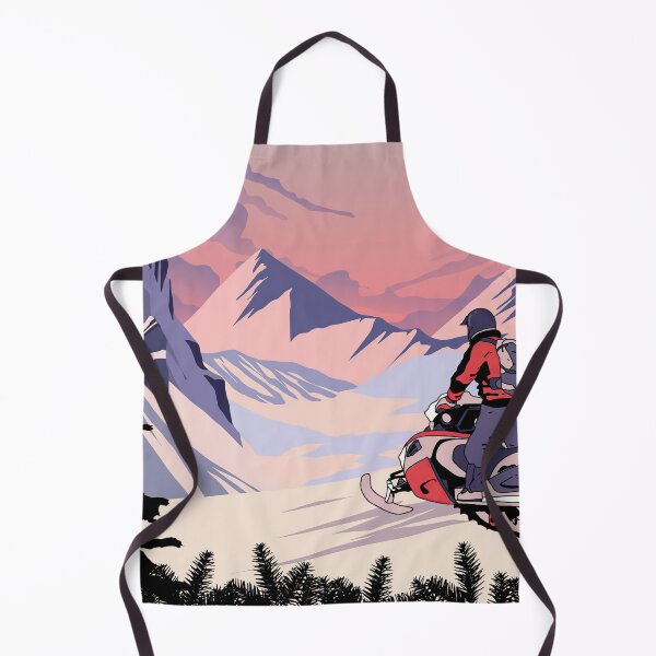 Item preview, Snowmobile Winter Mountain designed and sold by HarrioBend.