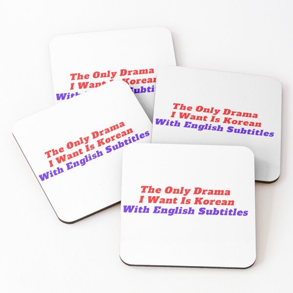 Item preview,    The Only Drama I Want Is Korean With English for korean lover designed and sold by Alexa5454.