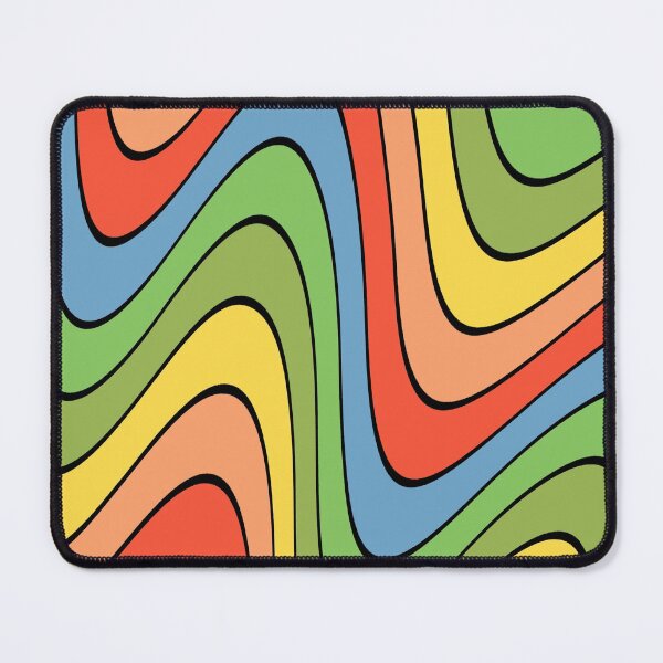 Item preview, Fun Wavy Retro 70s Colorful designed and sold by trajeado14.