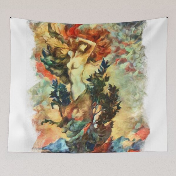 Item preview, Daphne Rootbound Greek Mythology Portrait designed and sold by Susan Maxwell Schmidt.