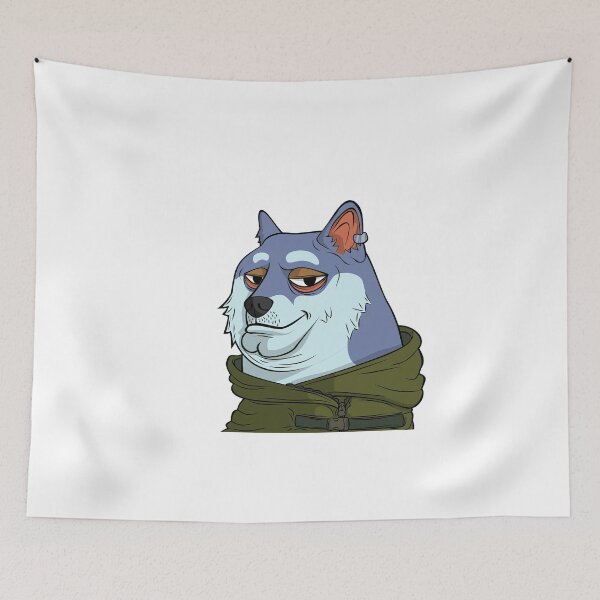 Item preview, doggy#3629 Comic Dog  Dogecoin   designed and sold by PetTotem.