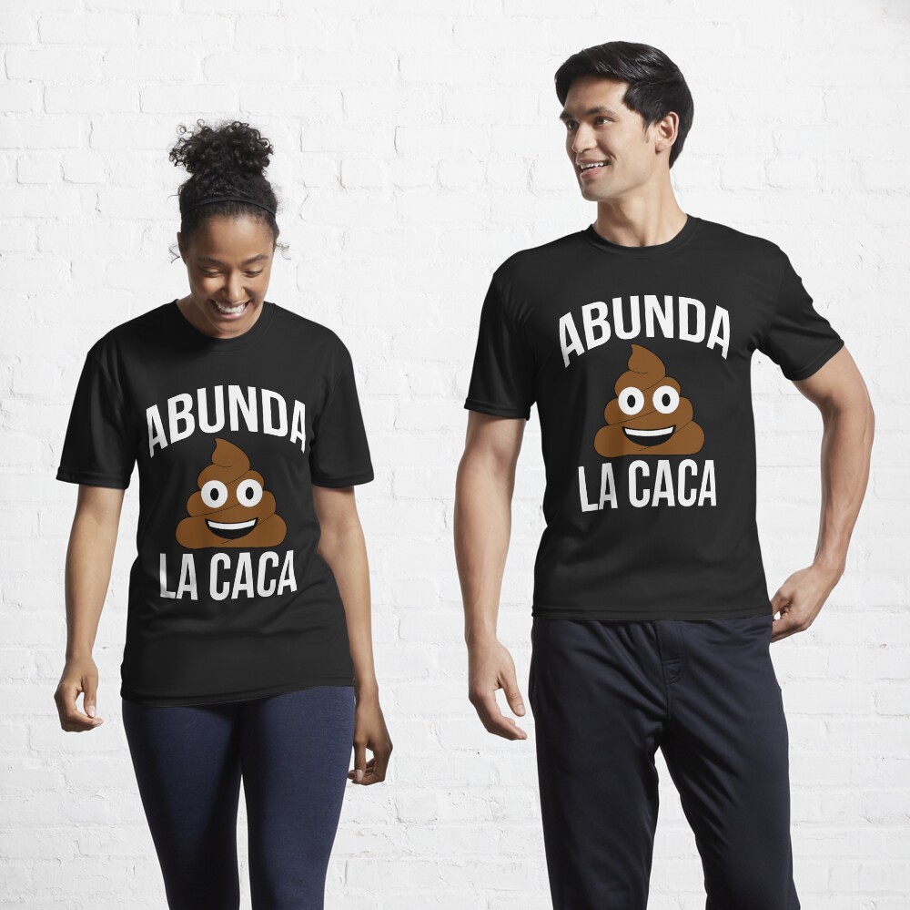 abunda-la-caca-meme-a-boom-de-la-caca-active-t-shirt-by