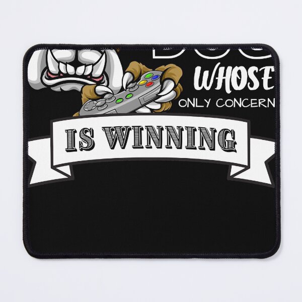 Item preview, MAD DOG GAMER, winning, pitbull Essential designed and sold by CandelariaLopez.