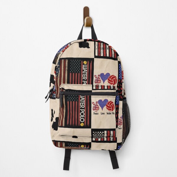 Item preview, Water Polo Vintage American Flag Plaid designed and sold by HarrioBend.
