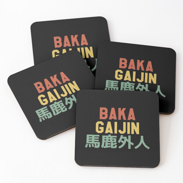 Item preview, Baka Gaijin Stupid Foreigner for Japanese Gift designed and sold by ErenTraut.