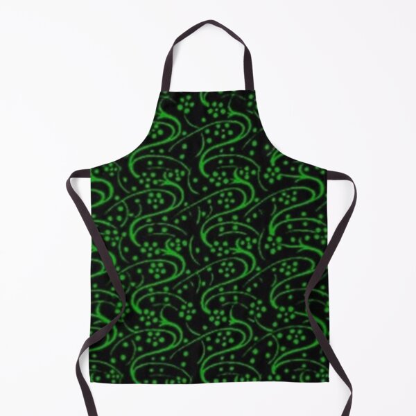 Item preview, Vintage Swirls Floral Green and Black designed and sold by SaraValor.