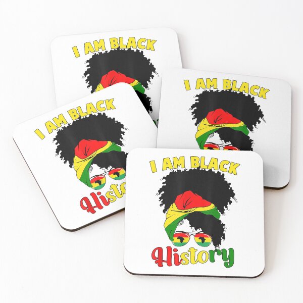 Artikelvorschau, I Am Black History Africa Messy Bun Black Girl Melanin Queen entworfen und verkauft von Kelly993.