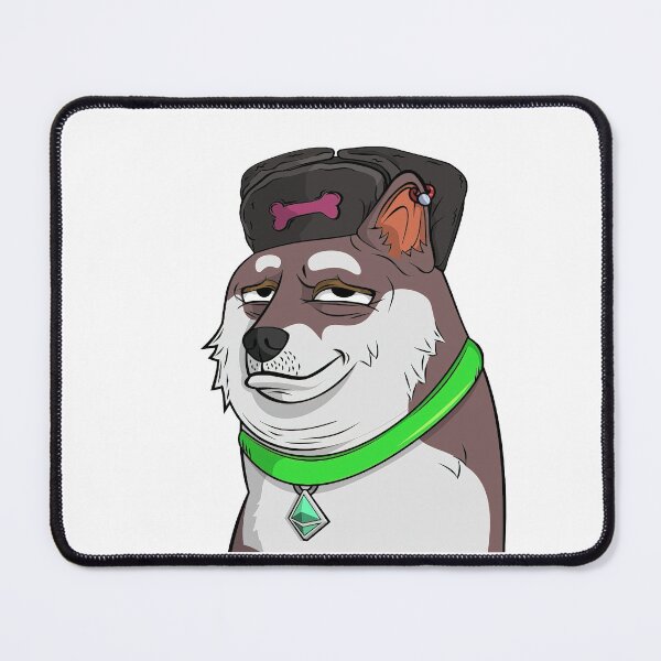 Item preview, doggy#3632 Comic Dog  Dogecoin   designed and sold by PetTotem.