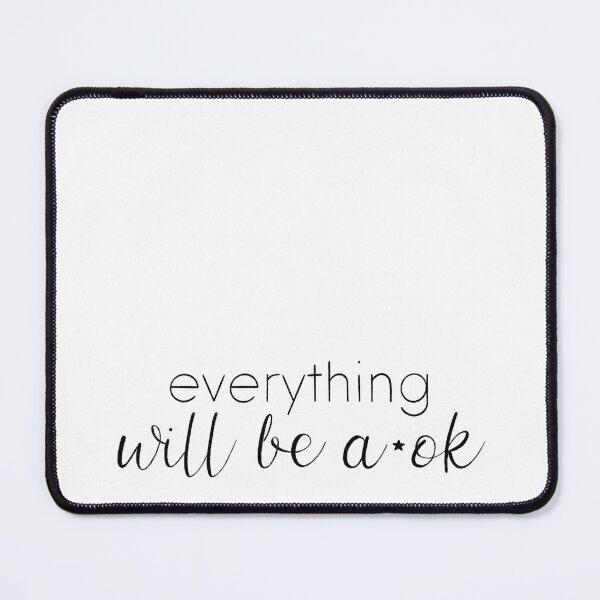 Item preview, Everything Will Be A-OK designed and sold by Mint & Magnolia Design.