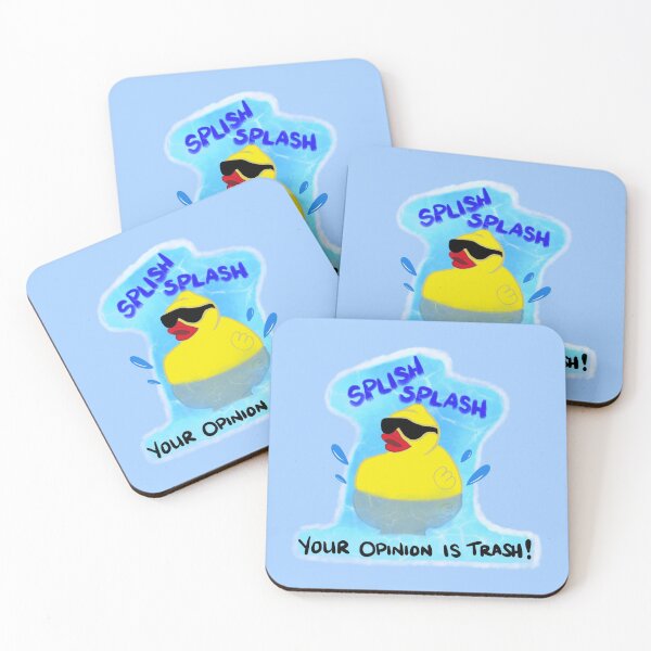 Item preview, Splish Splash, Your Opinion Is Trash designed and sold by YarnWitchCrafts.