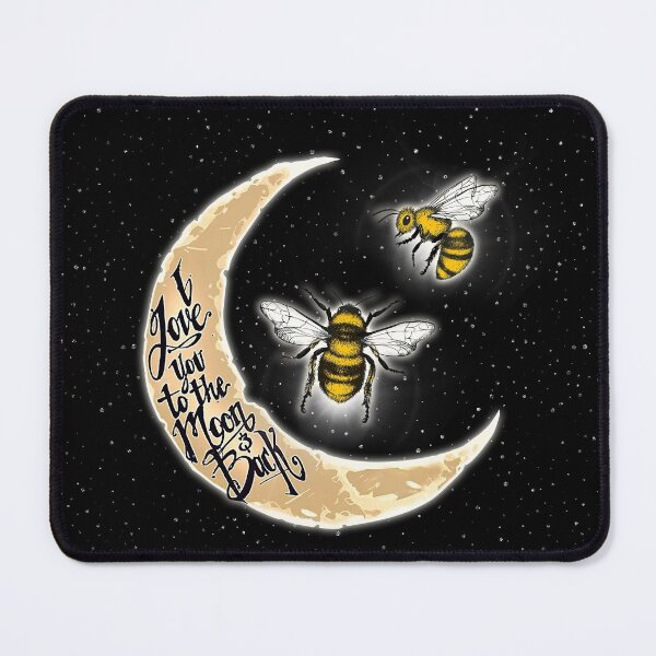 Item preview, Love You To The Moon And Back Bee designed and sold by MignonBeauty.
