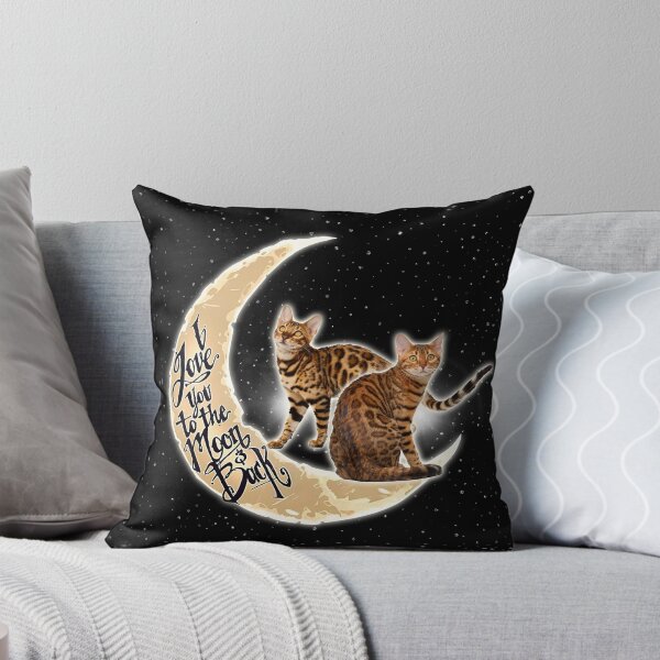 Item preview, Love You To The Moon And Back Bengal Cat designed and sold by MignonBeauty.