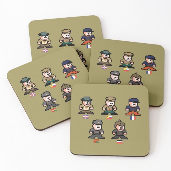 Item preview, WWI Pixel Art Axis and Allied Powers designed and sold by buttsmcgoo9.