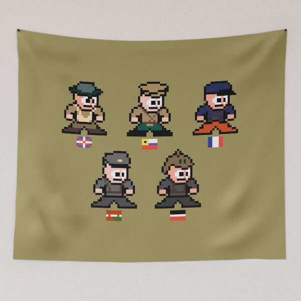 Item preview, WWI Pixel Art Axis and Allied Powers designed and sold by buttsmcgoo9.