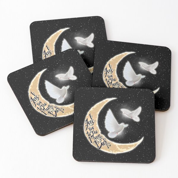 Item preview, Love You To The Moon And Back Bird designed and sold by MignonBeauty.
