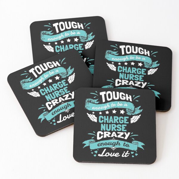 Item preview, Tough Enough To Be A Charge Nurse Crazy Enough To Love It Gifts designed and sold by JuanG78.