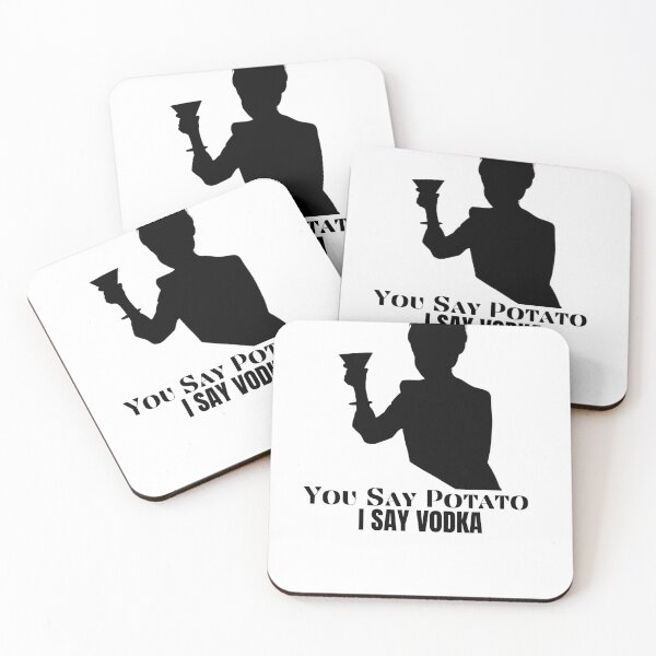 Item preview, Karen Walker You say Potato I say Vodka Beaverhausen designed and sold by Tassie-Tiger.
