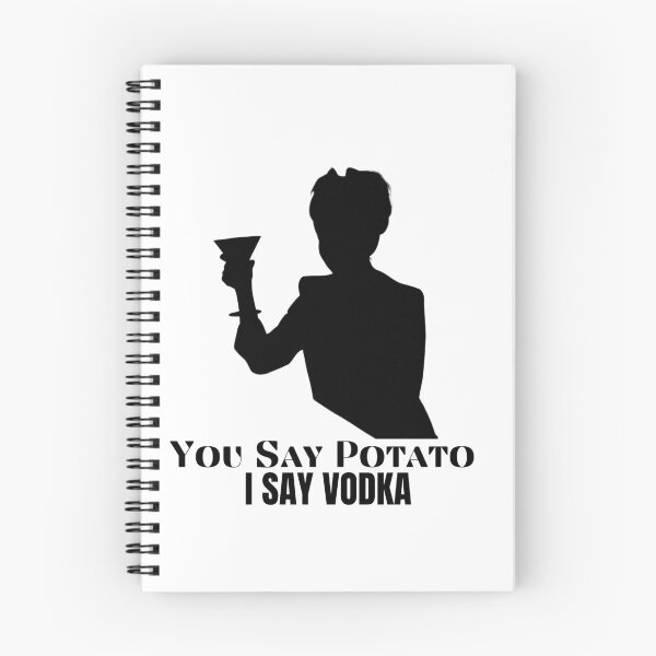 Item preview, Karen Walker You say Potato I say Vodka Beaverhausen designed and sold by Tassie-Tiger.