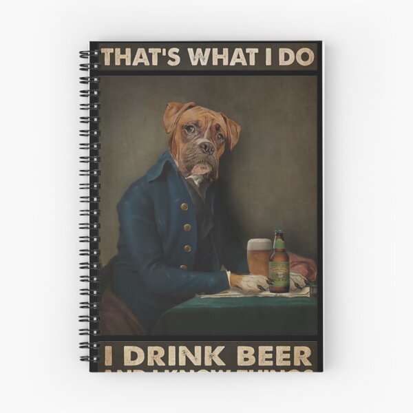 Item preview, Boxer That's what i do i drink beer and i know things designed and sold by SimonsonNuala.
