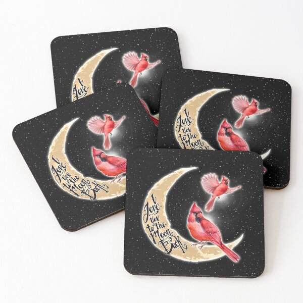 Item preview, Love You To The Moon And Back Cardinal designed and sold by MignonBeauty.
