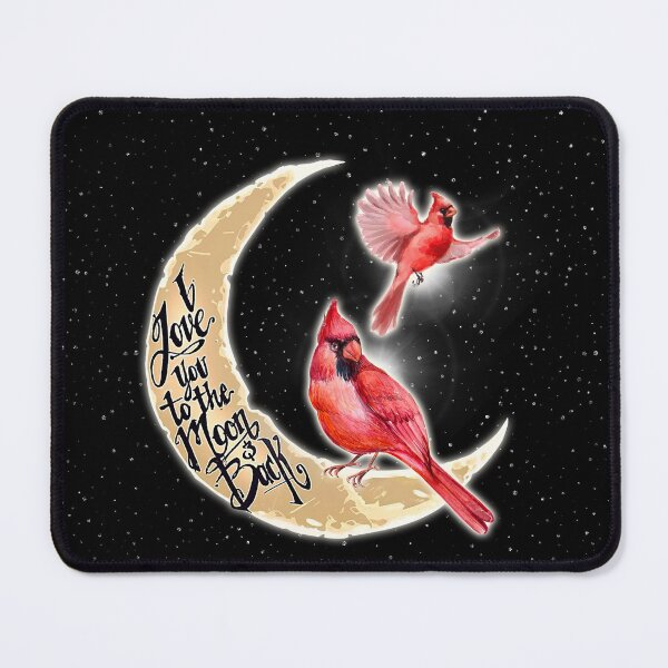 Item preview, Love You To The Moon And Back Cardinal designed and sold by MignonBeauty.