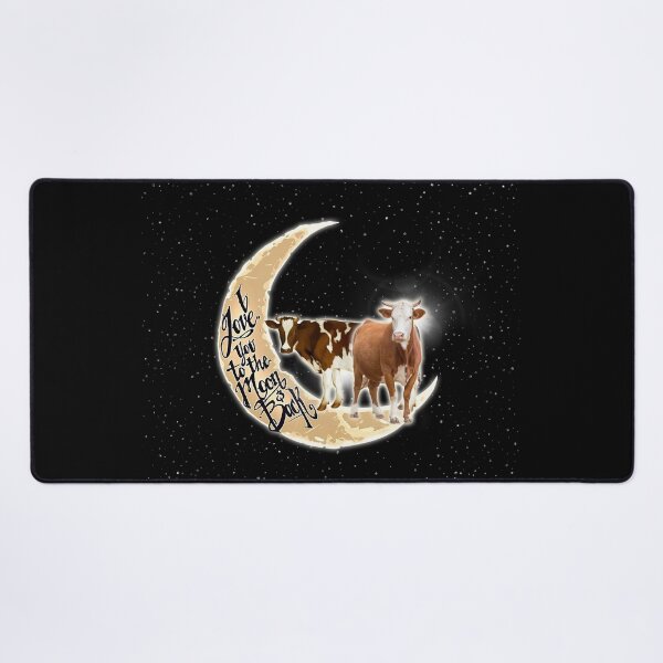Item preview, Love You To The Moon And Back Cow designed and sold by MignonBeauty.