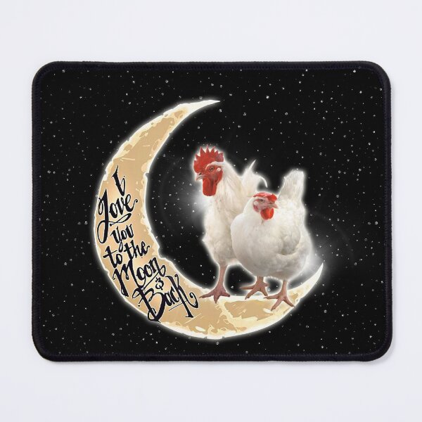 Item preview, Love You To The Moon And Back Chicken designed and sold by MignonBeauty.