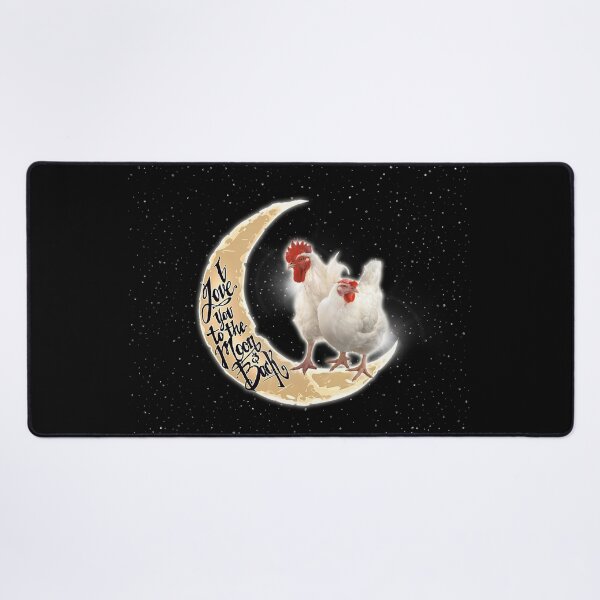Item preview, Love You To The Moon And Back Chicken designed and sold by MignonBeauty.