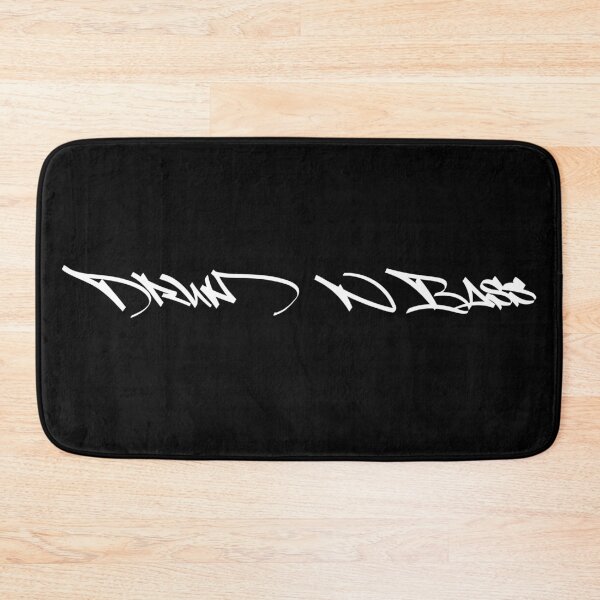 Item preview, Drum N Bass Graffiti Logo 1 White designed and sold by Drum N Bass Association.