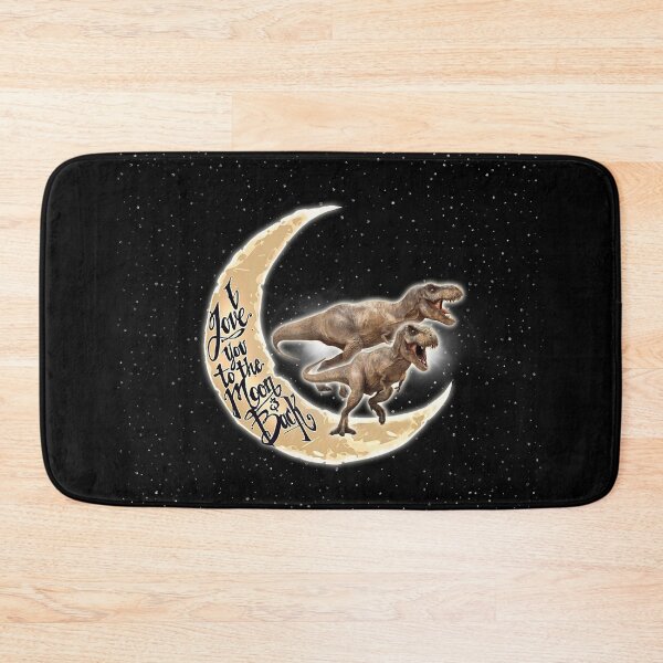 Item preview, Love You To The Moon And Back Dinosaur designed and sold by MignonBeauty.