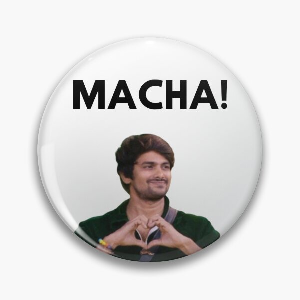 Item preview, VJ Sunny Macha! - Bigg Boss Telugu Designs designed and sold by SD Studios.
