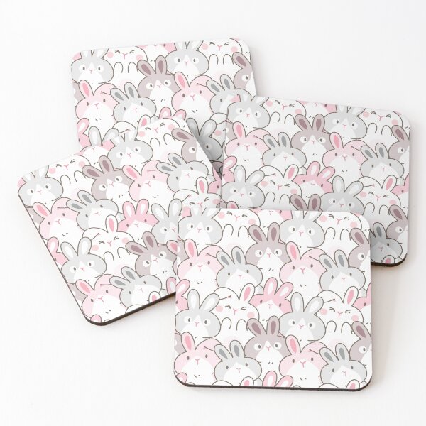 Item preview, Cute Funny Rabbits Lineup designed and sold by MignonBeauty.
