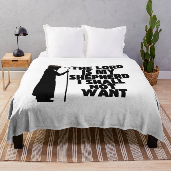 Item preview, The Lord Is My Shepherd I Shall Not Want designed and sold by StoicQuotes.