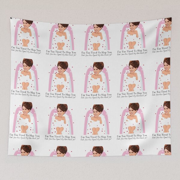 Item preview, I'm too tired to slap you. Bash your face against my palm. designed and sold by Tassie-Tiger.