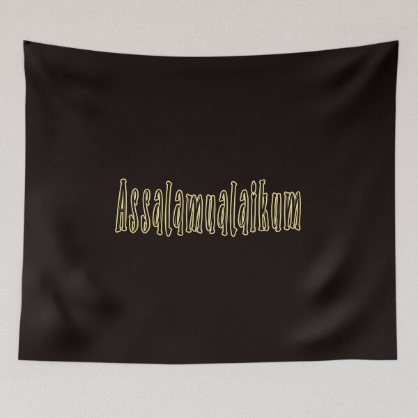 Item preview, Assalamualaikum designed and sold by Dika13.