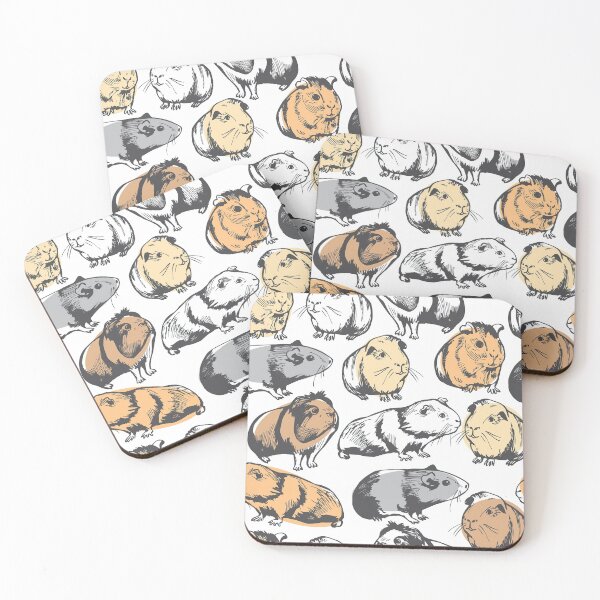 Item preview, Cute Guinea Pigs Sketches  designed and sold by MignonBeauty.