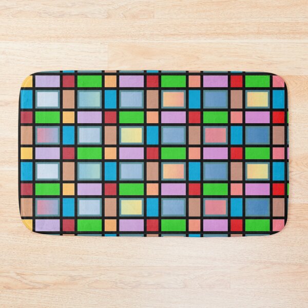 Item preview, Square and Rectangle Alternating Abstract Pattern no. 10 designed and sold by Neil Feigeles.