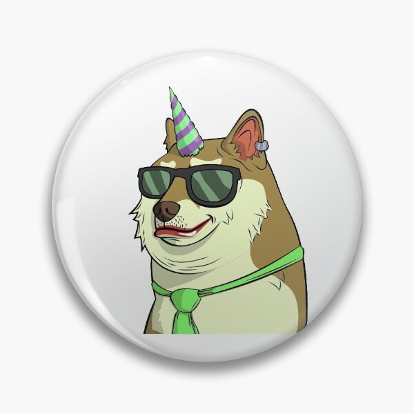 Item preview, doggy#4056 Comic Dog  Dogecoin   designed and sold by PetTotem.