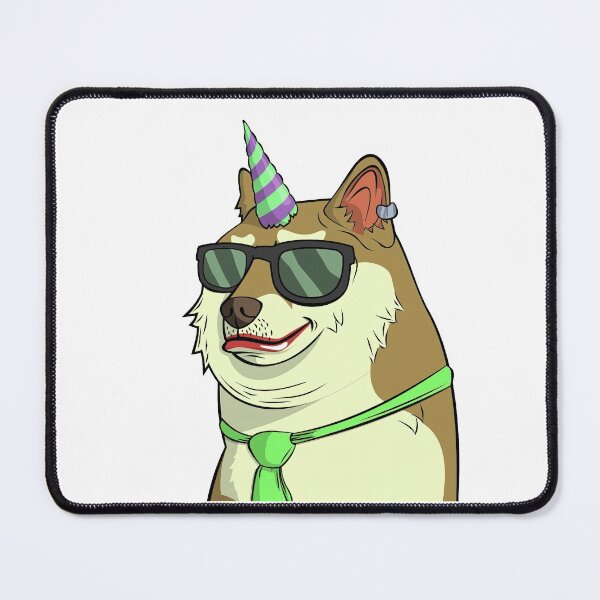 Item preview, doggy#4056 Comic Dog  Dogecoin   designed and sold by PetTotem.