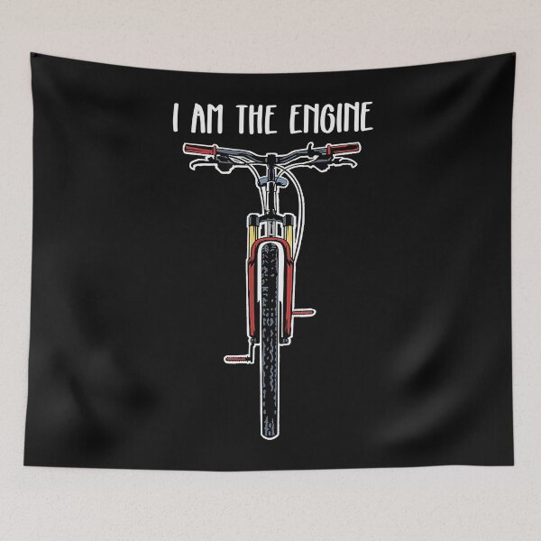 Item preview, I Am The Engine Funny Bicycle designed and sold by spherevilla.