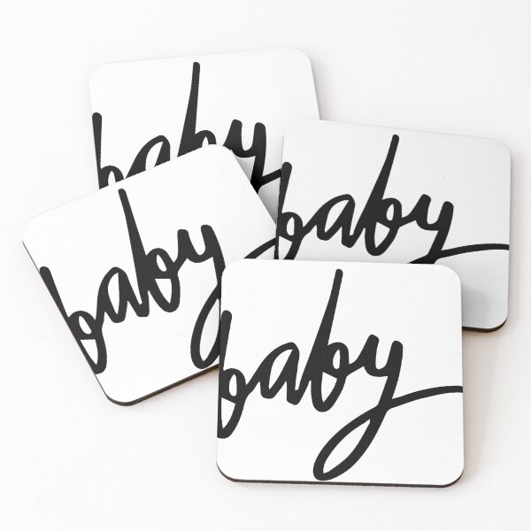 Item preview, Baby black letter sign designed and sold by Cata-mcd.