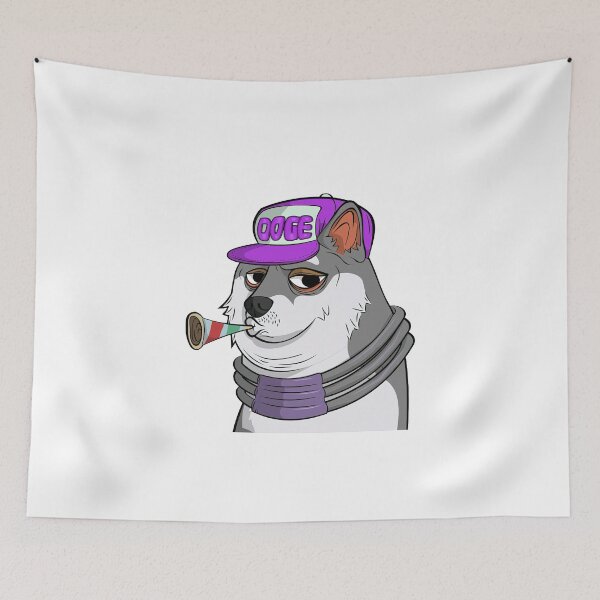 Item preview, doggy#5047 Comic Dog  Dogecoin   designed and sold by PetTotem.